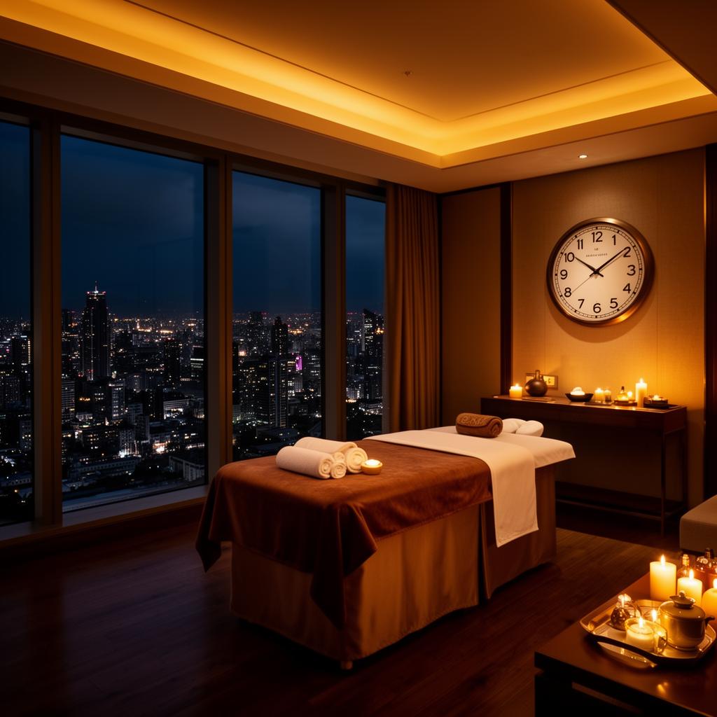 24 Hour Massage Las Vegas in Las Vegas hotel room