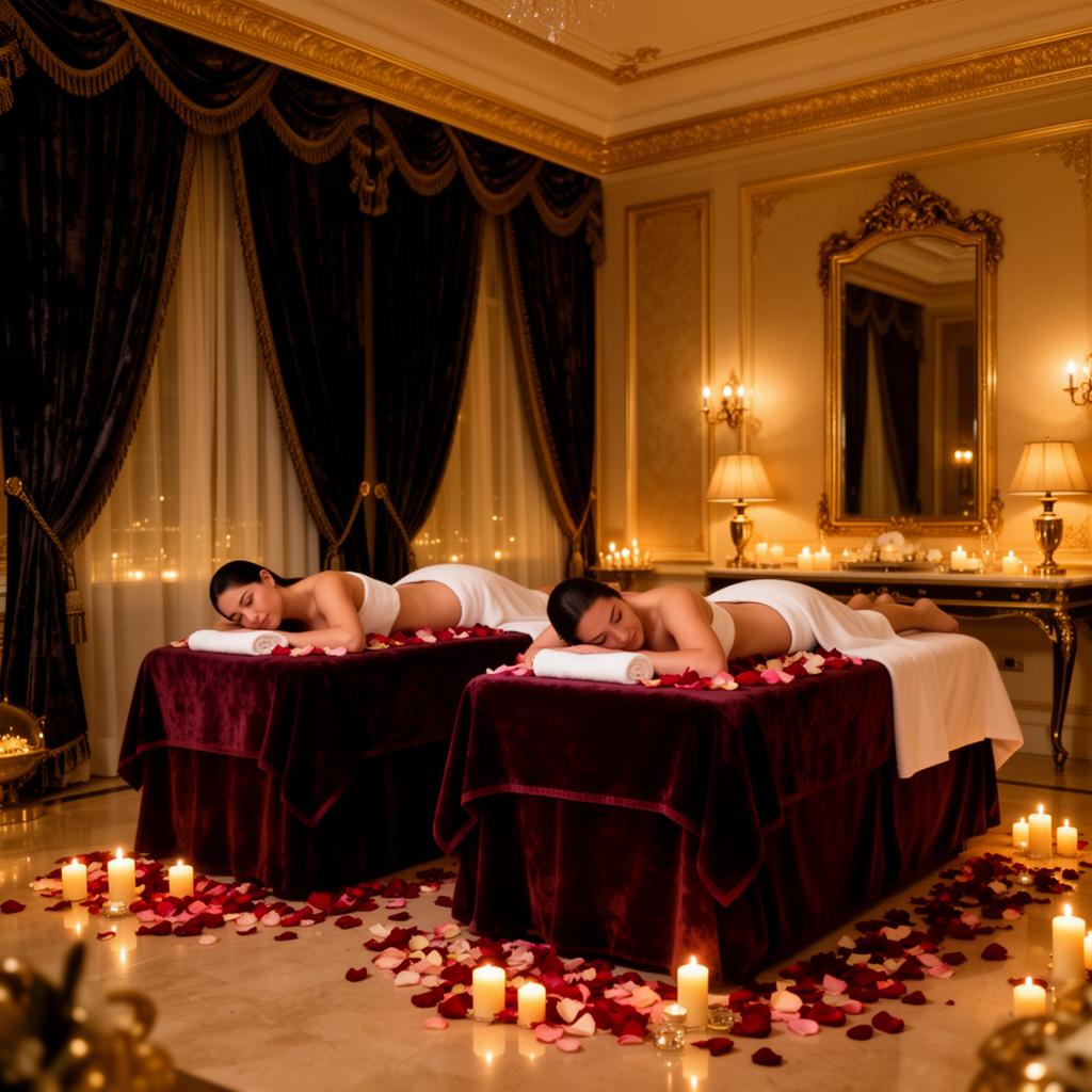Couples Massage in Las Vegas hotel room